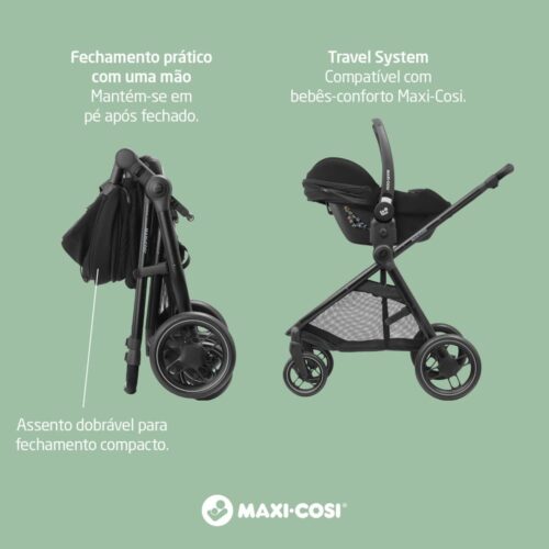 Maxi-Cosi Travel System Anna³ Trio Essential Black